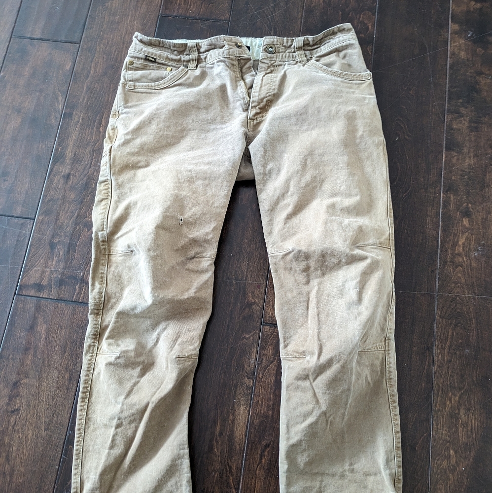 KUHL Ryder Wok Outdoor Utility Pants  Khaki 34x32